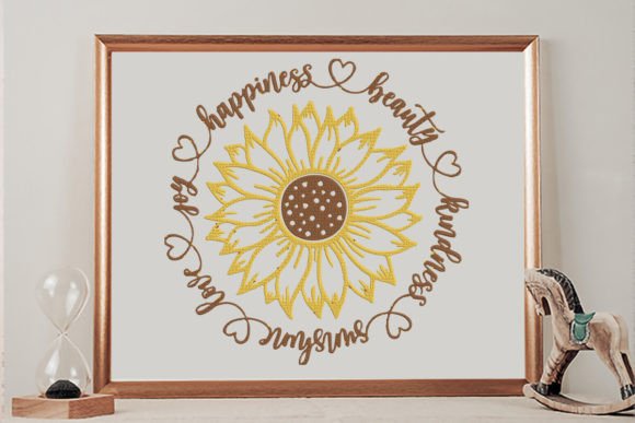 Sunflower Outline, Happiness, Beauty
